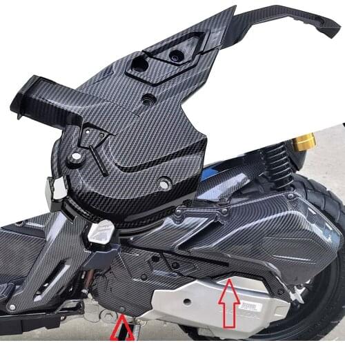 For Honda ADV150 ADV 150 2019 2020 2021 ABS Plastic Motorcycle Left Decorative Combination Cover Motorbike Accessories