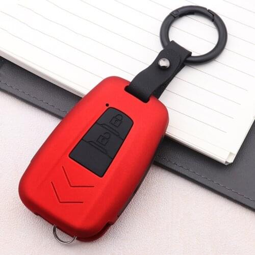 For Toyota CHR Camry Prado Prius Corolla RAV4 2017 2018 2019 2020 New Silicon Carbon fiber ABS Matte Car Remote Key Cover Case