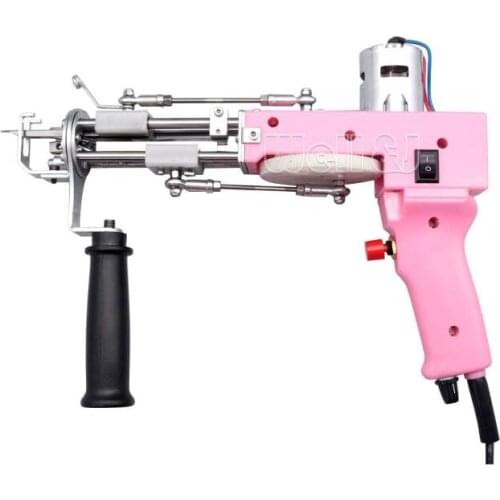 Electric carpet tufting gun hand gun Carpet weaving flocking machines DIY Loop Pile/Cut Pile 100-240v