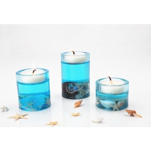 Transparent Silicone Mould Dried Flower Resin Decorative Craft DIY Different sizes candlestick Mold epoxy resin molds for jewelr