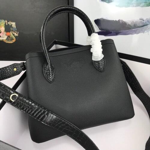 Leather large-capacity handbags fashion handbags ladies shopping bags