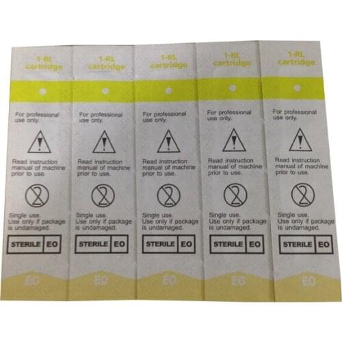 Makeupe 10pcs 1rl0.25mm Disposable Sterilized Tattoo Permanent Makeup Pen Machine Needles Tips Eyebrow lip Microblading supplies