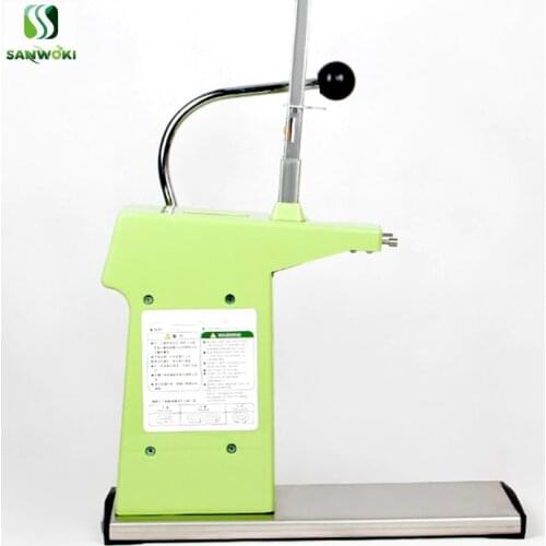 Supermarket plastic bags clipper machine manual tying packer Bags packing sausage clipper machine fruit vegetable bag stapler