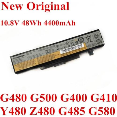 New Original Laptop replacement Li-ion Battery for LENOVO G480 G500 G400 G410 Y480 Z480 G485 G580 L11S6Y01 10.8V 48Wh 4400mAh