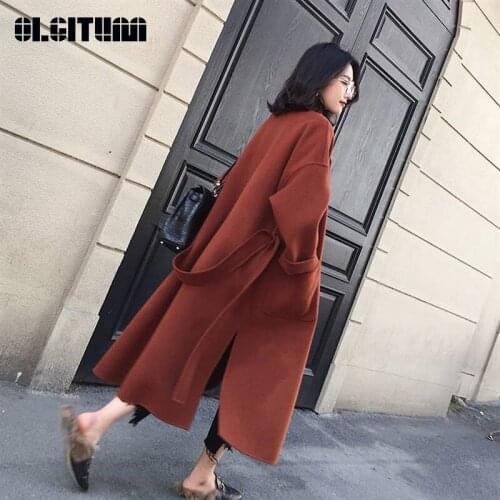 OLGITUM Women's Wool Coats
