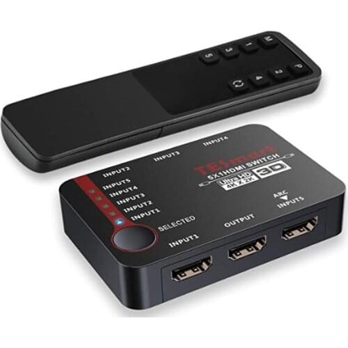 HDMII switches 4 k, TESmart 5 port HDMII switcher x1 1080 p 5, 3 d