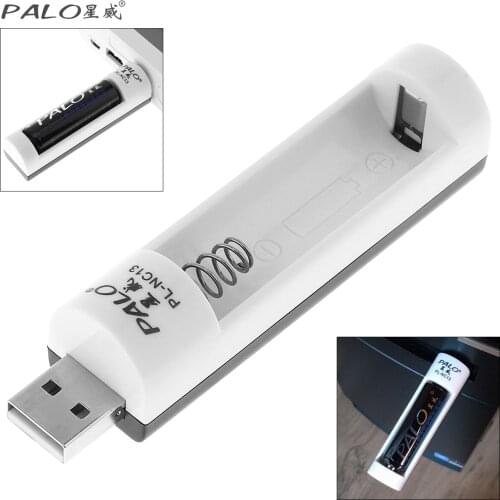 1.2V DC 200mA Portable Power USB Quick Battery Charger with Over Temperature Overcurrent Protection fit for AA/ AAA Battery