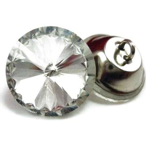 Free Shipping 50PCS/LOT 14mm~30mm Shinning Rhinestone Crystal Buttons,Crystal Glass Tacks,Sofa Sewing Buttons,Upholstery Buttons