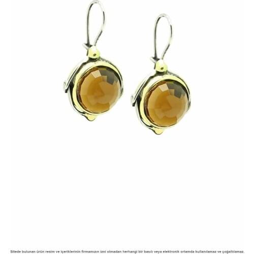 Silver Strin Cubic Zirconia Women Earrings