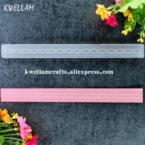 Pattern Plastic Embossing Folder For Scrapbook DIY Album Card Tool Plastic Template 21.8x2.1cm KW8101222