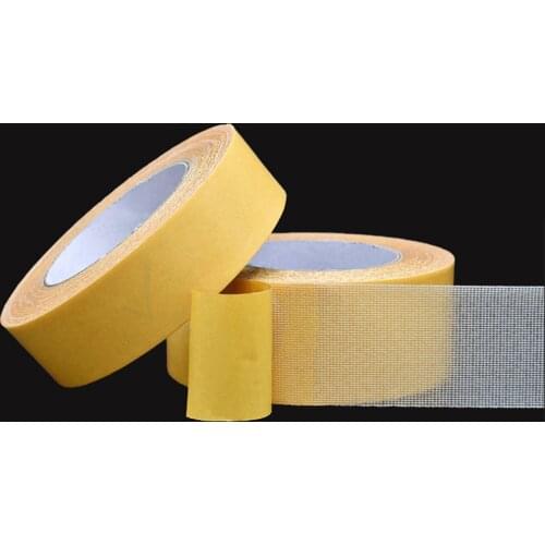 Width 50mm Transparent hand tools adhesive floor strong double-sided adhesive tape DIY Super viscous removable fixed carpet