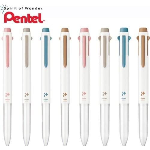 Japan Pental Bgh3bc1 Limited Plant 3-color 5-color Multifunctional Penholder 0.04mm I + Hand Account Test Stationery