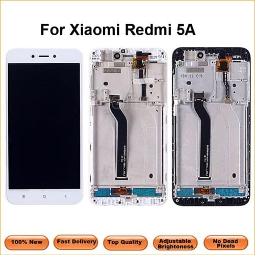 LCD For Xiaomi Redmi 5A LCD Display Touch Screen Digitizer Assembly Replacement For Xiaomi Redmi 5A Global Version LCD Frame