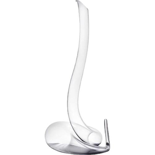 1000ML Handmade Mouth Blown Crystal Red Wine Glass Decanter Snake Style Jug Bar Champagne Water Bottle Wedding Gift