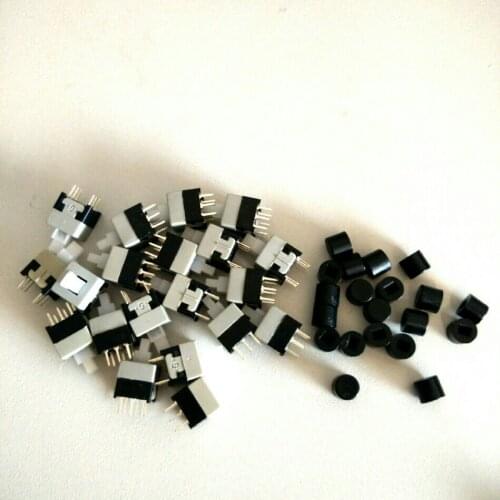 20pcs 8.5 x 8.5mm x 17mm Pushbutton Tact Tactile Switch Lock 6 Pin PCB