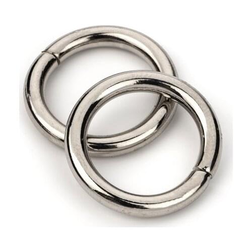 5/8" Metal O Rings Non Welded Nickel 50 PCS