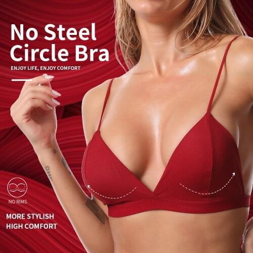 Bra sexy womens Plus size bra bralette crop top Underwear Lingerie push up strapless bh Female sports bras set soutien gorge