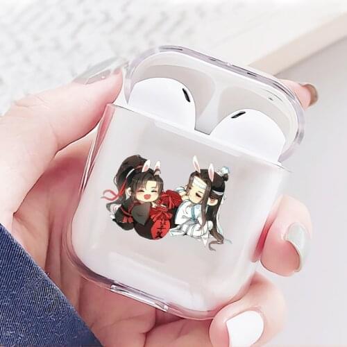 Anime Mo Dao Zu Shi Air Pod Case For Airpods 1/2 Soft Silicone Wireless Bluetooth Earphone Cover Air Pods 1/2 Cover Case Airpod