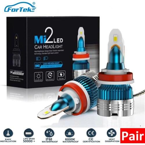 FORTEK LED H3 Bulbs (PK22s)