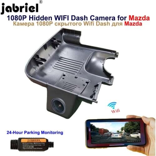 Jabriel Hidden Wifi Full HD car dvr Dash cam Camera video recorder for Mazda 6 atenza 2018 2019 2020