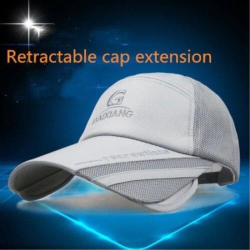 Summer sun hat retractable sun visor sunscreen fishing hats Korean sun hat outdoor cap fishing hats 2019 New Arrival Sunvisor