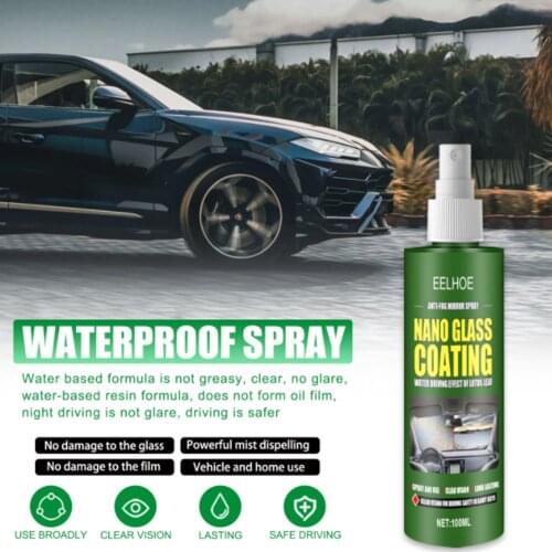 Automobile Windshield Water Repellent Anti-Rain Agent Waterproof Rainproof Anit-fog Spra Car Cleaning Accessories 1PC