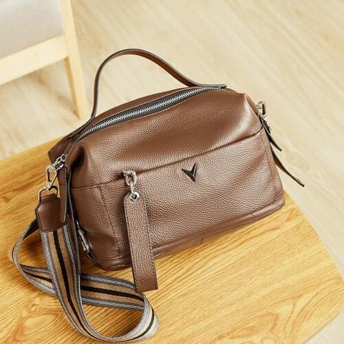 New quality genuine leather crossbody bags for girls women shoulder bags fashion handbags pretty cool messenger bags new arrival