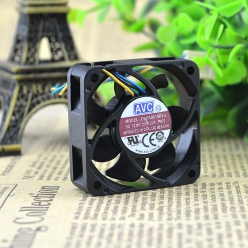 Original FOR avcdasa 0515r2u 451512v 0.20a4.5cm/cm 4-wire PWM cooling fan