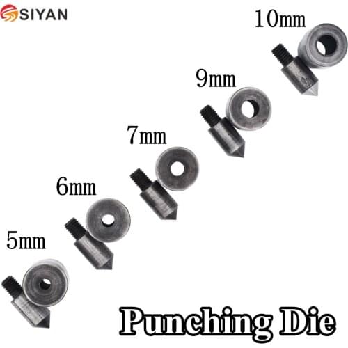 DIY Handmade Punching Leather Hole Punch Hollow Drilling Tools Carbon Steel Leather Fabric Paper Card Punching Tools 2mm-15mm