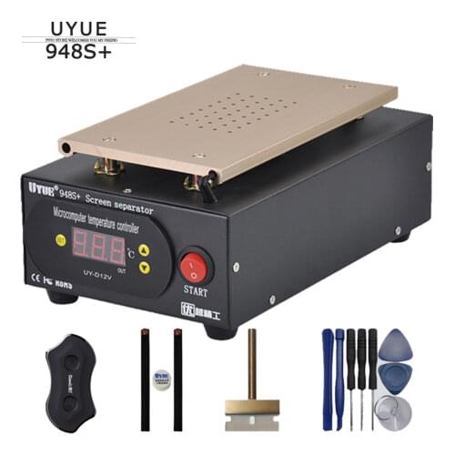 Separator UYUE 948S+ LCD Separator Machine Build-in Pump Vacuum Screen Repair Machine Kit For Smart Phone iPhone /Samsung