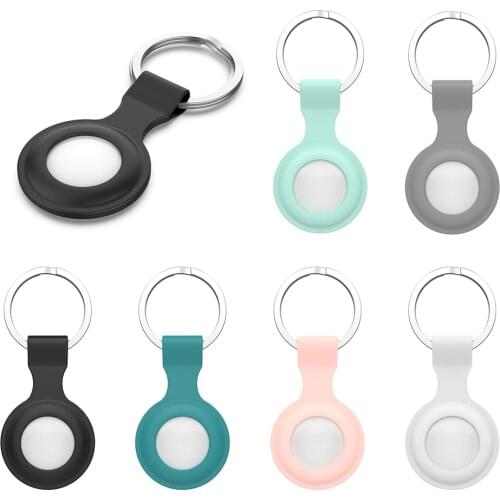 Silicone Protective Case On For Apple Airtags Locator Tracker Cover Protective Case Full Protection For Air tags Track Shell New