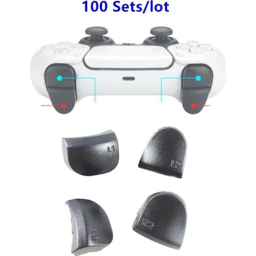100 Sets Full Kit R2 R1 L2 L1 Replacement Trigger Buttons With Springs For PS5 Playstation 5 Game Controller Repair Accessories