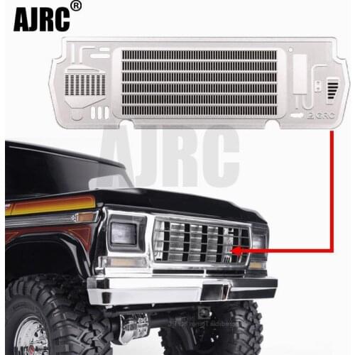 TRAXXAS TRX-4 Mustang BRONCO Simulation Cooling Decoration Metal Heat Sink For 1/10 Rc Crawler Car water tank piece