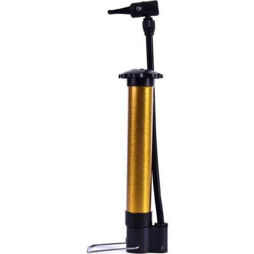 1Pcs Bicycle Pump Inflator Cycling Hand Mini High Pressure Air Ball Pump For Football Basketball Bike Accessories Bicycle Pumps