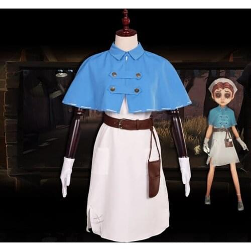 Anime Delusion Game Identity V Halloween Costume For Woman Japanese Doctor Emily Dyer Cosplay Costume Halloween Carnival Party