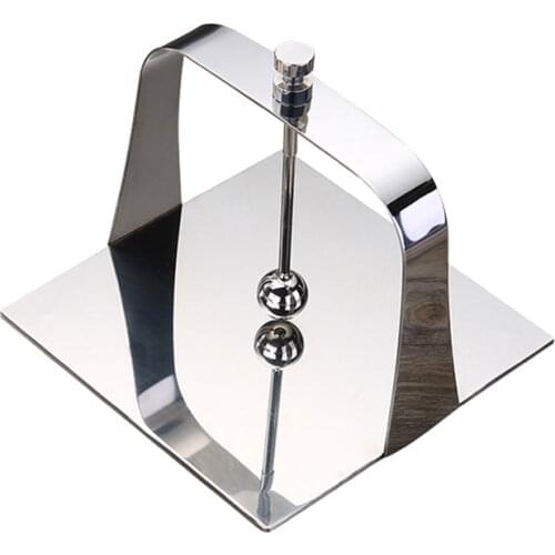 1Pcs Napkin Dispenser Practical Stainless Steel Countertop Napkin Holder Stand Paper Towel Holder For Home Hotel Restaurant
