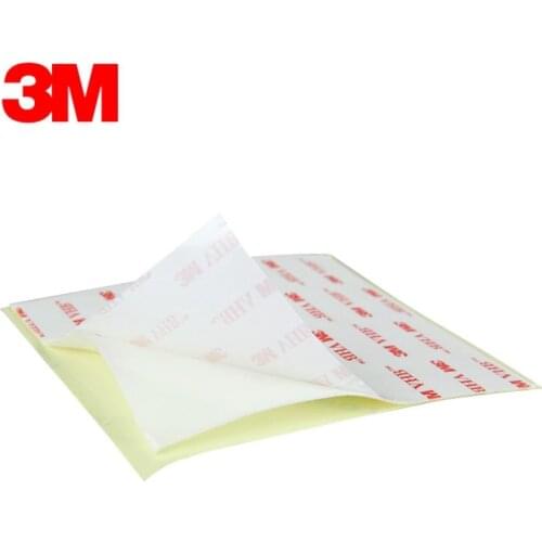 100pcs/lot 3M VHB 4920 Double Sided Adhesive Acrylic Foam Tape Mounting Tape White 150mmx150mmx0.4mm Square15cmx15cm