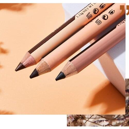 2 In 1 Eyeliner Concealer Professional Eyeliner Pen Not Eyeliner Waterproof Smooth Pencil Tool Lady Makeup Long-lasting Blo B0K5