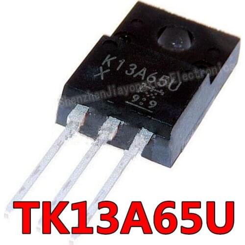 5pcs K13A65U TO-220F TK13A65U TO220F TK13A65 K13A65 TO-220 13A 650V
