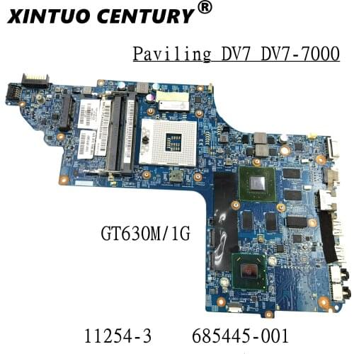 681999-001 681999-501 For DV7 DV7-7000 Laptop motherboard 685445-001 11254-3 48.4ST10.031 HM77 GT630M/1G 100% working well