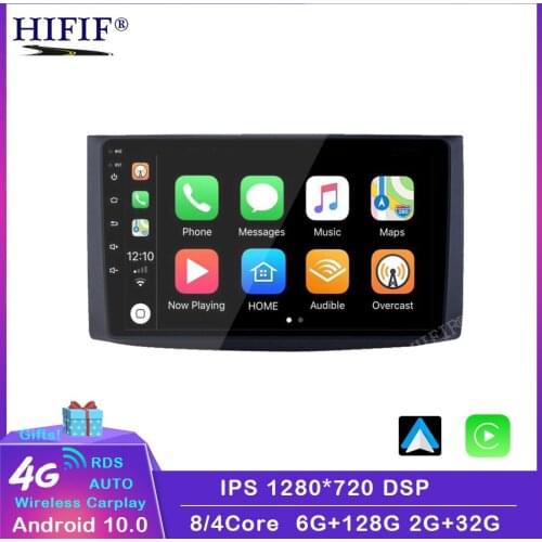 9inch car Android 10 2Din Car Radio Quad Core WIFI GPS Bluetooth Multimedia For Chevrolet AVEO 2006-2012 Dual cameras DVR NO DVD