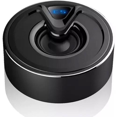 C5 TWS dual track Metal high power bluetooth Speaker supports TF