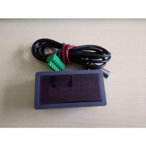 Digital tachometer / electronic gear frequency division / linear speed conversion / requires additional alarm buzzer Harvesters