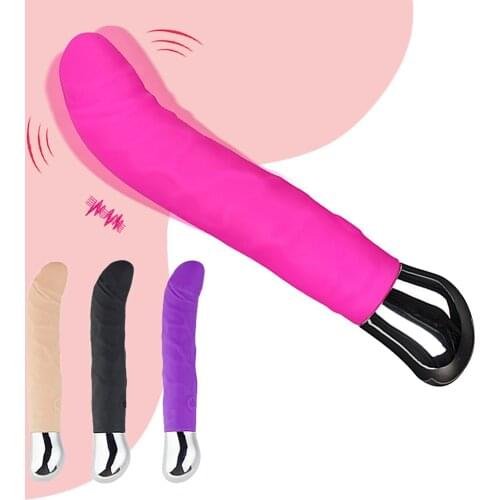 Dildo Vibrator For Woman Lesbian Gay 10 Speeds G-Spot Clitoris Stimulator For Adult Erotic Sex Toy USB Charging Dildo Vibrator