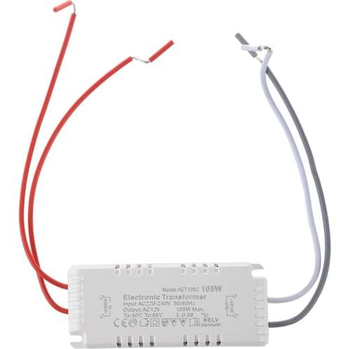 Halogen Light Electronic Transformer 105W 12V 220V - 240V