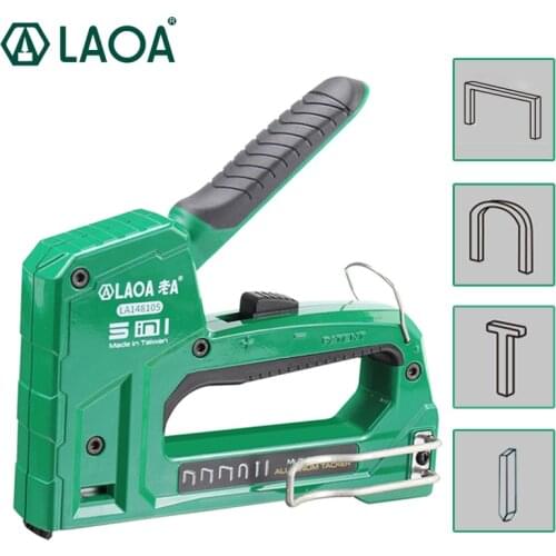 LAOA Heavy Nail Gun Woodworking Nail Gun Manual Nailing Machine Door type nail Straight nail