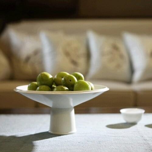 Ceramic Fruit Plate Tea Table Decoration Home Decoration Handmade Products