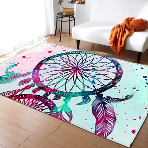 Dreamcatcher Series Carpets, Bedroom Non-slip Carpets\floor Mats, Home Decoration Carpets For Family Living Rooms Bedroom Decor