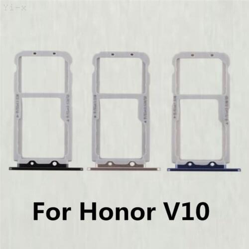 SIM Card Tray For Huawei Honor V10 / View 10 SIM Card Holder Slot Replacement parts