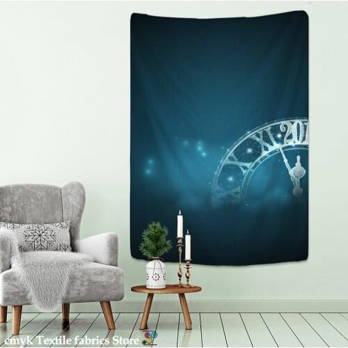 Simple Twinkling Crystal Glass Tapestry Printing Hanging Picture Tablecloth Beach Towel Wall Decoration Decorative Cloth